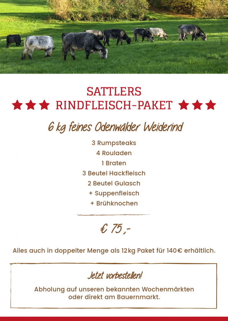 Sattlers-Rindfleischpaket